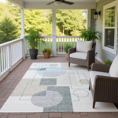 Addison Rugs Machine Washable Indoor/ Outdoor Modern Filly Chantille Rug