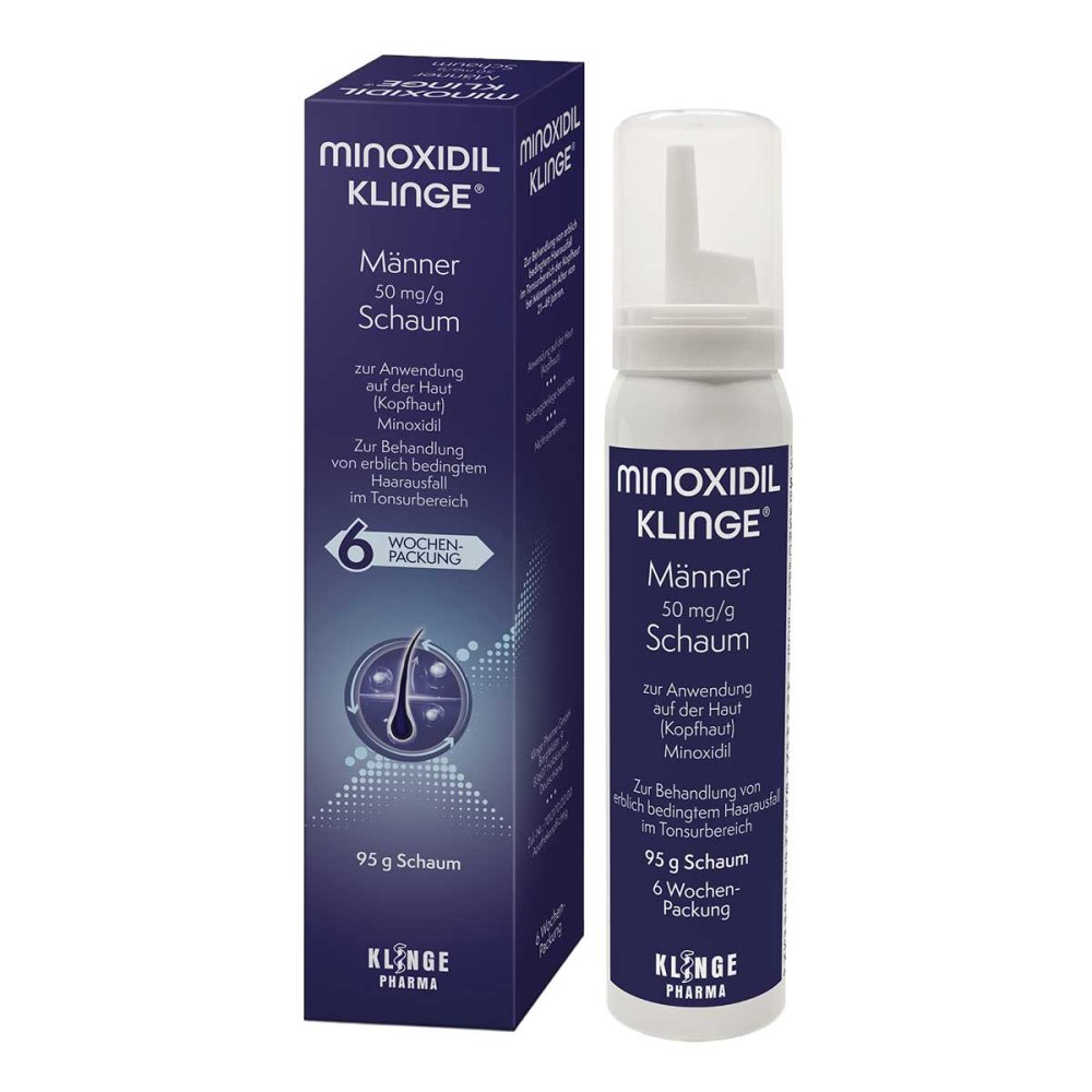 Klinge Pharma GmbH Minoxidil Klinge Männer 50 mg/g Schaum 19886029