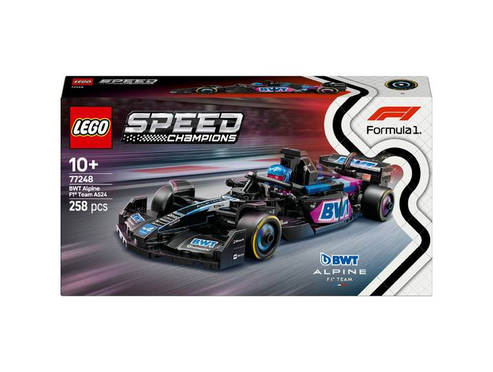 LEGO Speed Champions Voiture F1 BWT Alpine Team A524 77248 LEGO