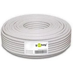 Goobay Netzwerkkabel (S/FTP, CAT6a, 50 m), Netzwerkkabel