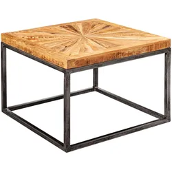 WOHNLING WL5.951 Couchtisch Braun 55 cm x 55 cm x 40 cm