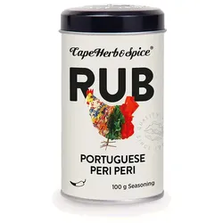 Cape Herb & Spice RUB Portuguese Peri Peri 100g