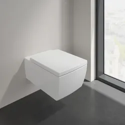 Villeroy & Boch Memento 2.0 Wand-Tiefspüler 4633R001 weiß alpin, 37,5x56cm, Direct Flush
