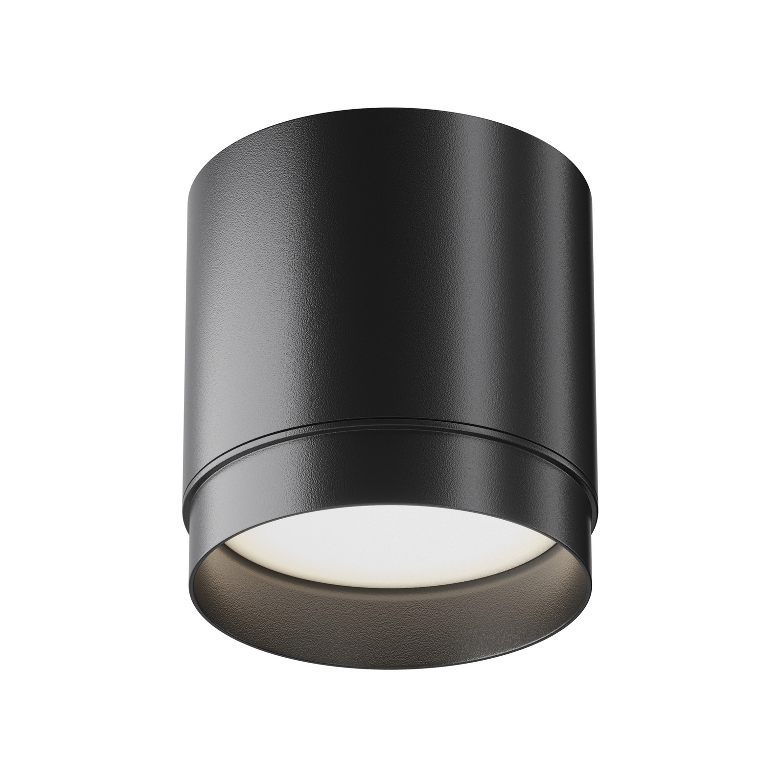 Maytoni Polar Inbouwspot zwart rond Ø8cm 15W GX53