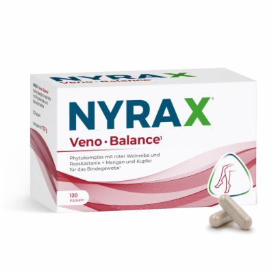 Heilpflanzenwohl GmbH NYRAX Veno Balance Phytokomplex Bindegewebe Kaps. 120 St 19478572