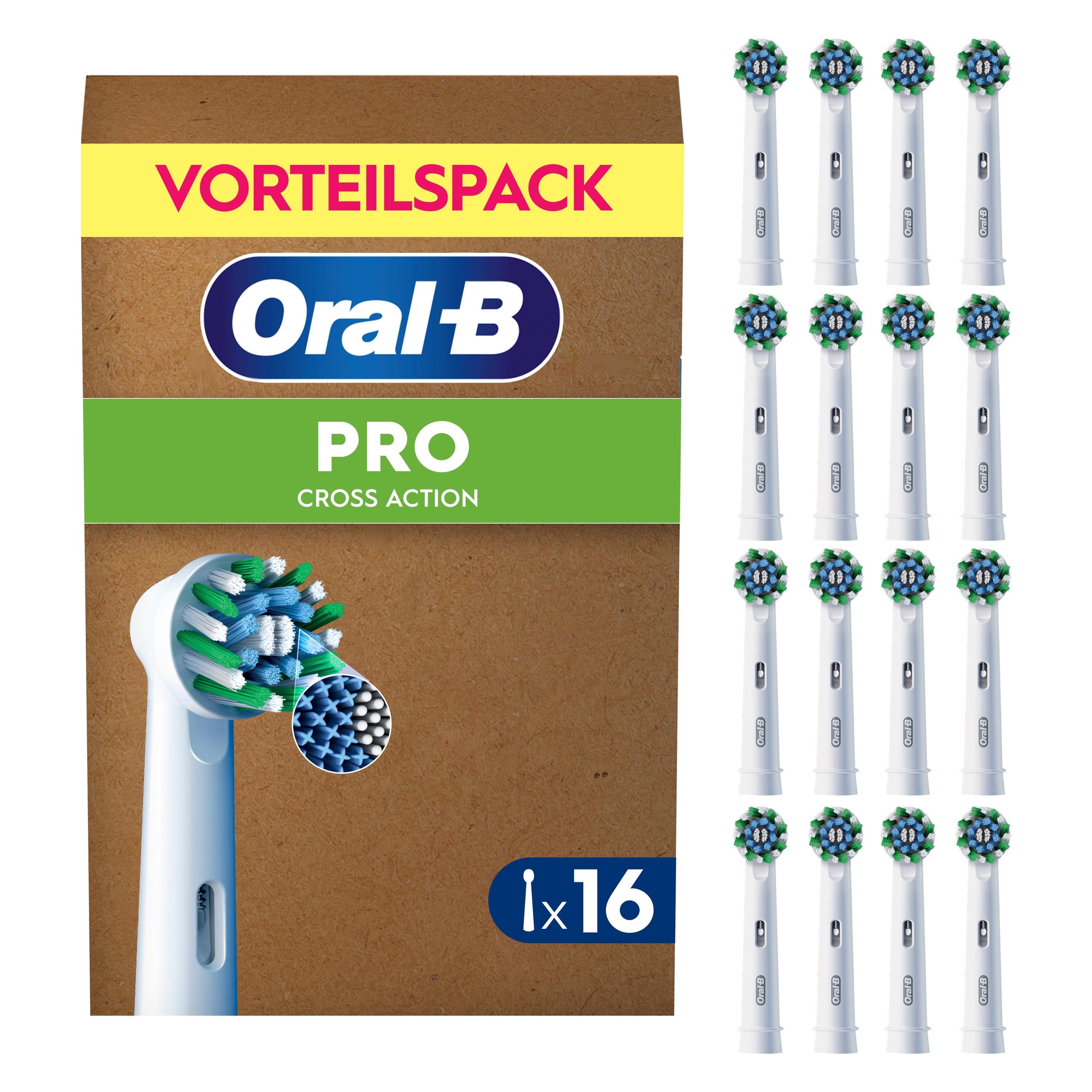 Oral-B Pro CrossAction 16er FFU Aufsteckbürsten (16x) (8006530036320)