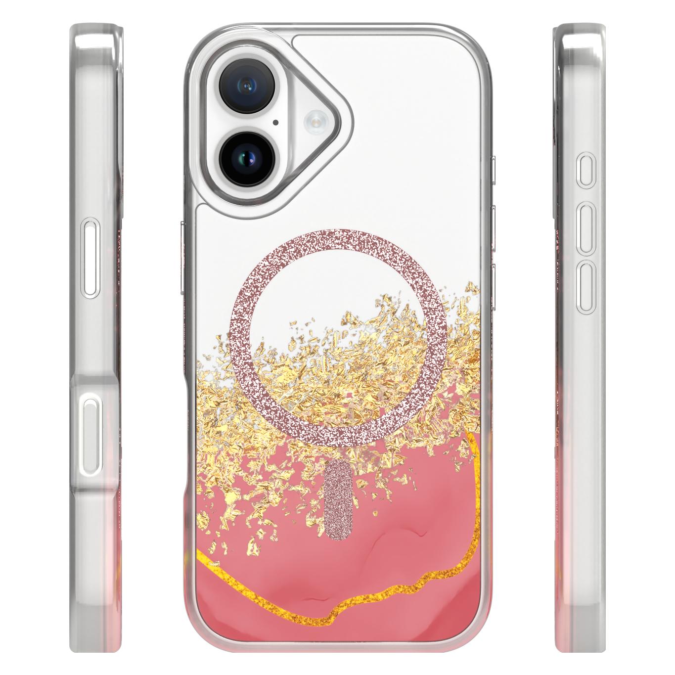 OEM Epoxy Mag case for iPhone 17 6,3" pink (Apple iPhone 17) (GSM274824)