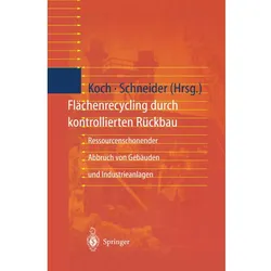 Flächenrecycling durch kontrollierten Rückbau, Fachbücher