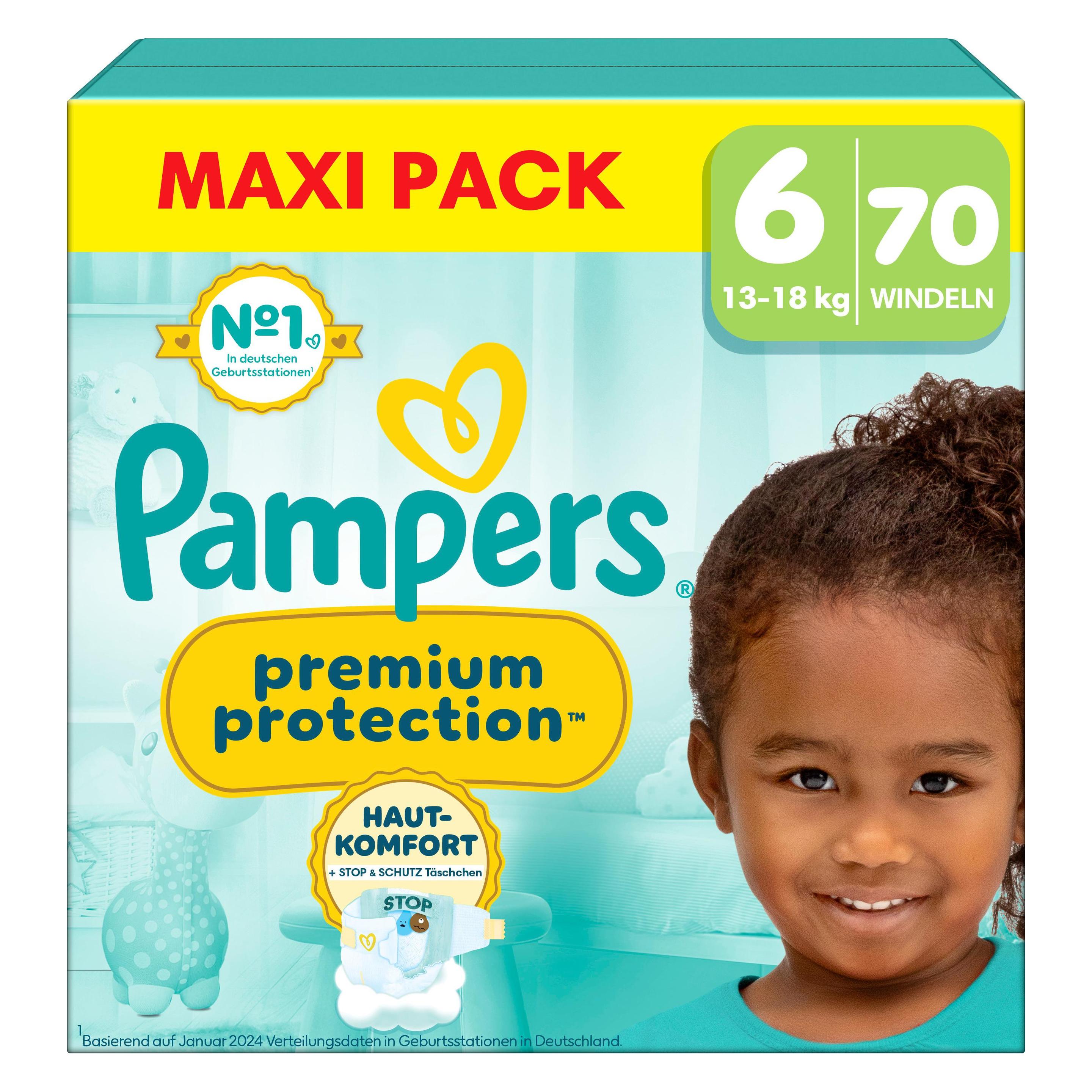 Pampers Premium Protection (Gr. 6, Monatsbox, 70 Stk.) (8700216664769)