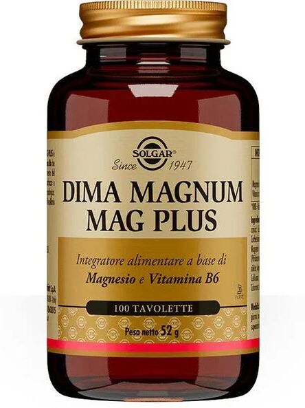 Solgar Dima Magnum Mag Plus Integratore Magnesio 100 Tavolette
