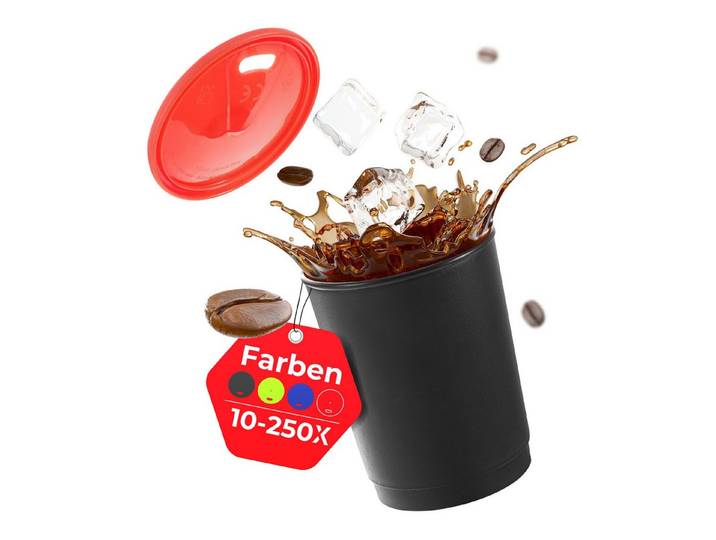 achilles Mehrwegbecher Barista 365 Mehrwegbecher Coffee-to-Go-Becher Kaffee-Becher, Kunststoff, (50-tlg)