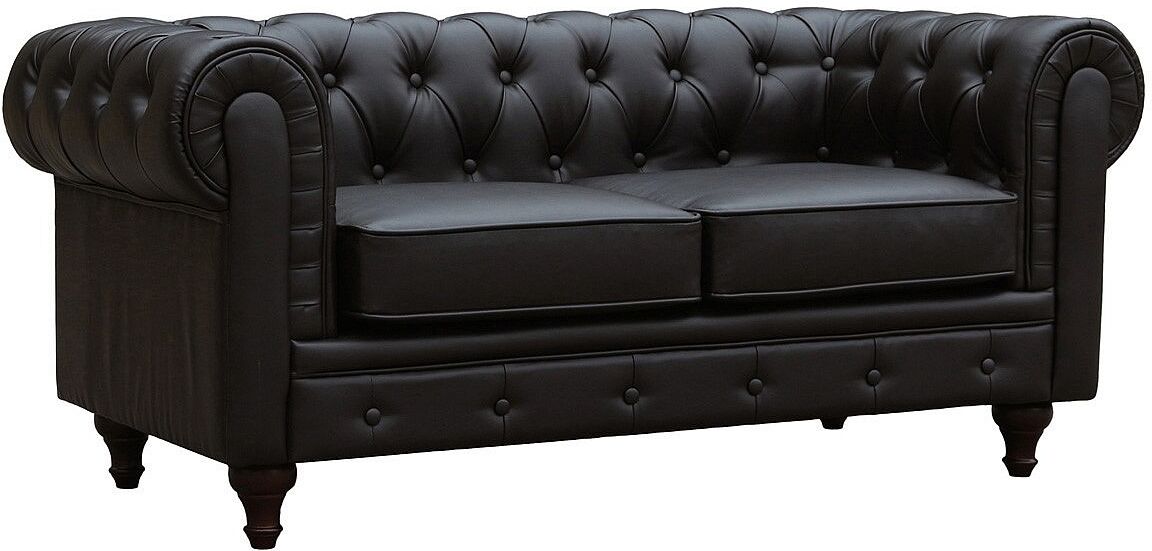 Habitat et jardin Sofá Chesterfield "Aliza"- 2 plazas - Marron