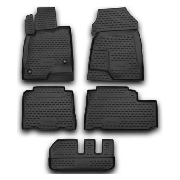 Konjac Sponge Gummimåtter Chevrolet Captiva 2011- (CHE07)