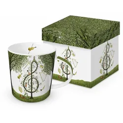 Music was my first love Trend Mug, Kaffeetasse, Becher, Tasse, Bone China, 400 ml, 160302851