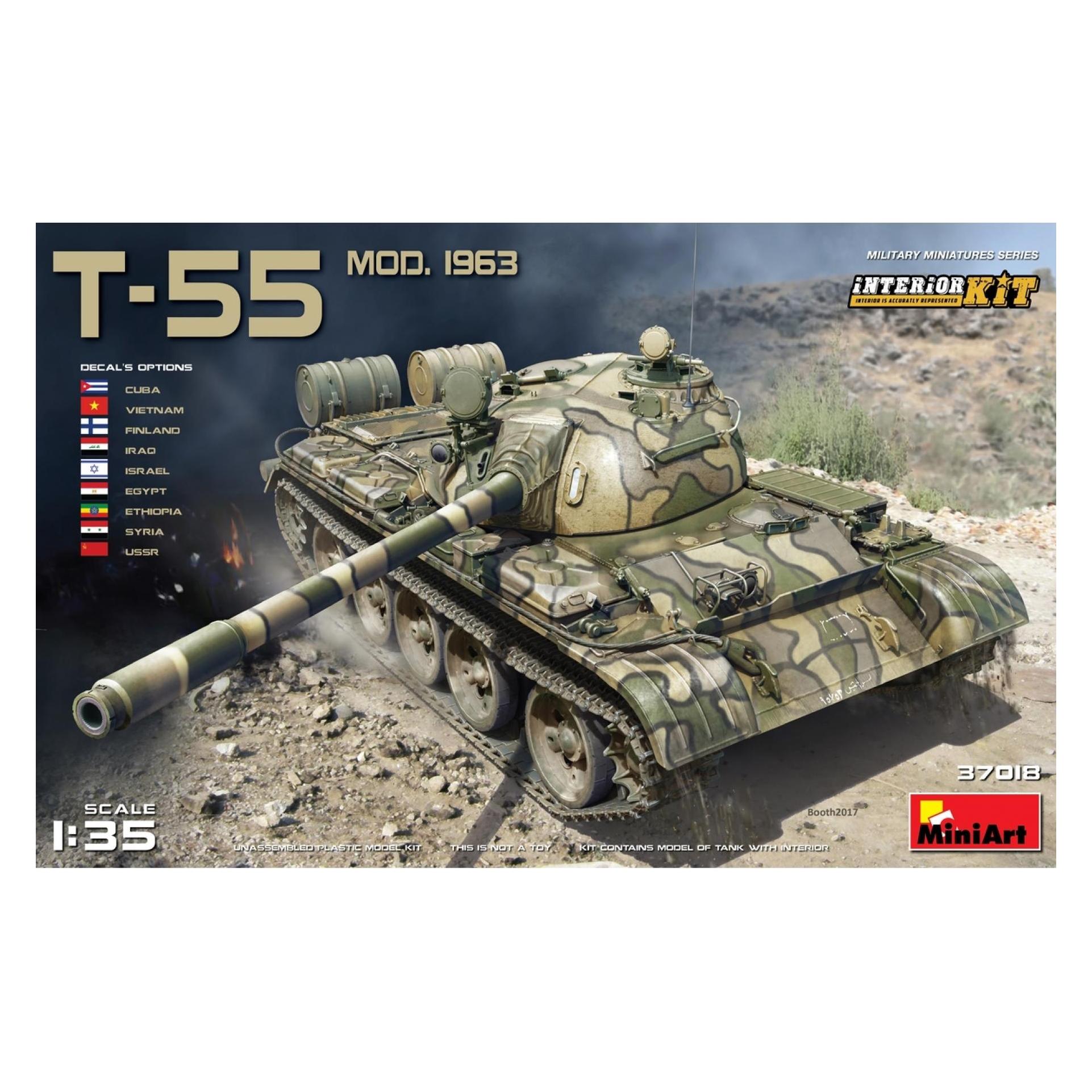 Mini art T-55 Mod. 1963 Interior Kit (37018)