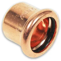 Kupfer Pressfitting Stopfen, Endstück, verschiedene Größen (Ausführung: 18 mm)