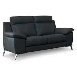 Calia Sofa roby Leder Nero