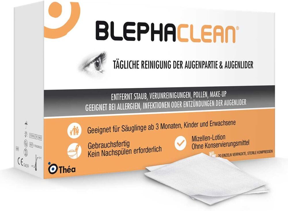 Blephaclean Kompressen sterile