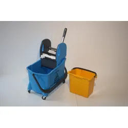 CleanSV Vera blue Kunststoff Eineimer Wischwagen