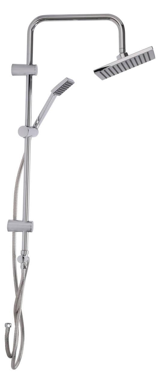 Bathroom Solutions Doucheset zonder wandmontage, chroom