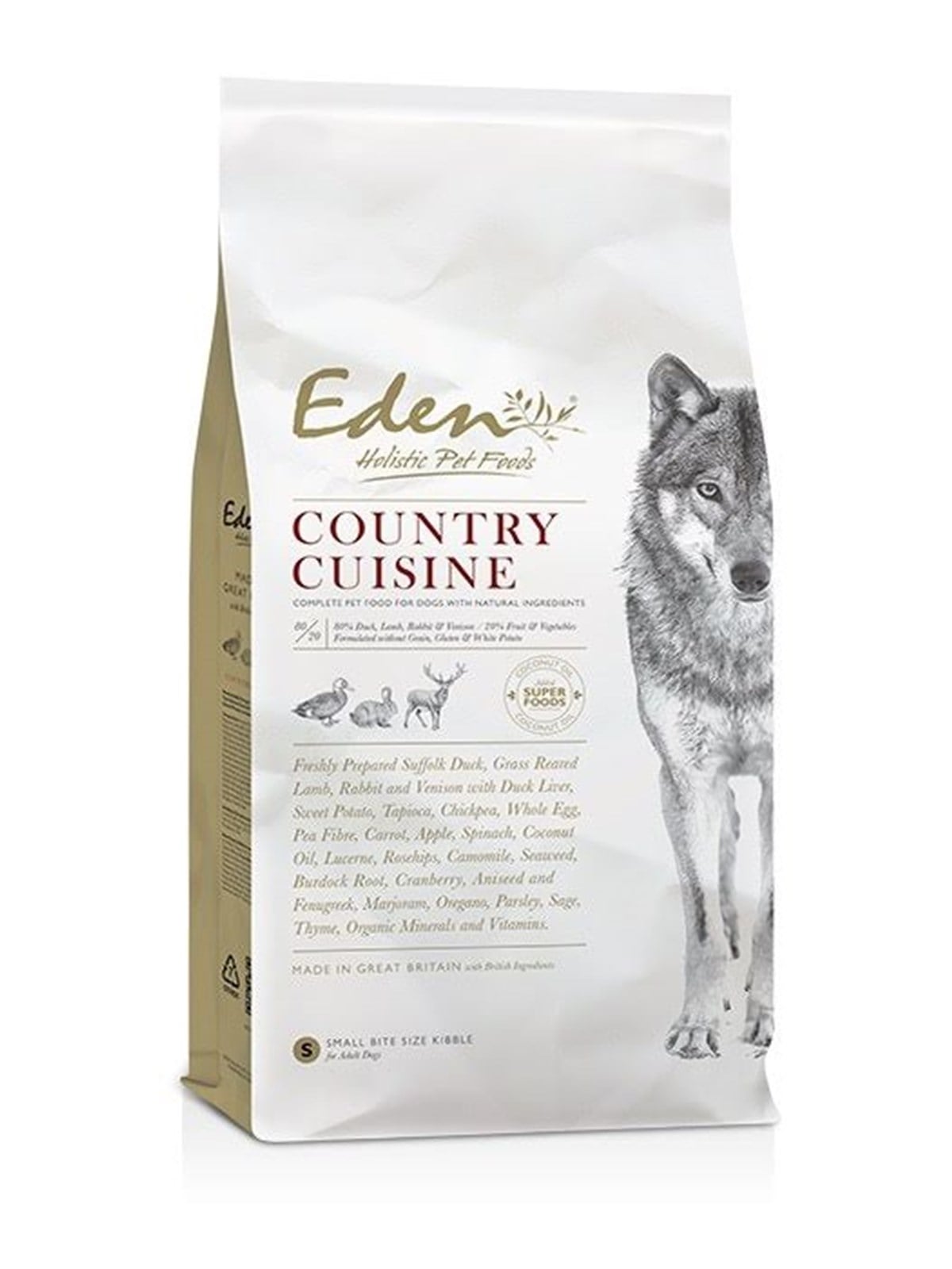 Eden Country Cuisine Small - dry dog food - 2kg