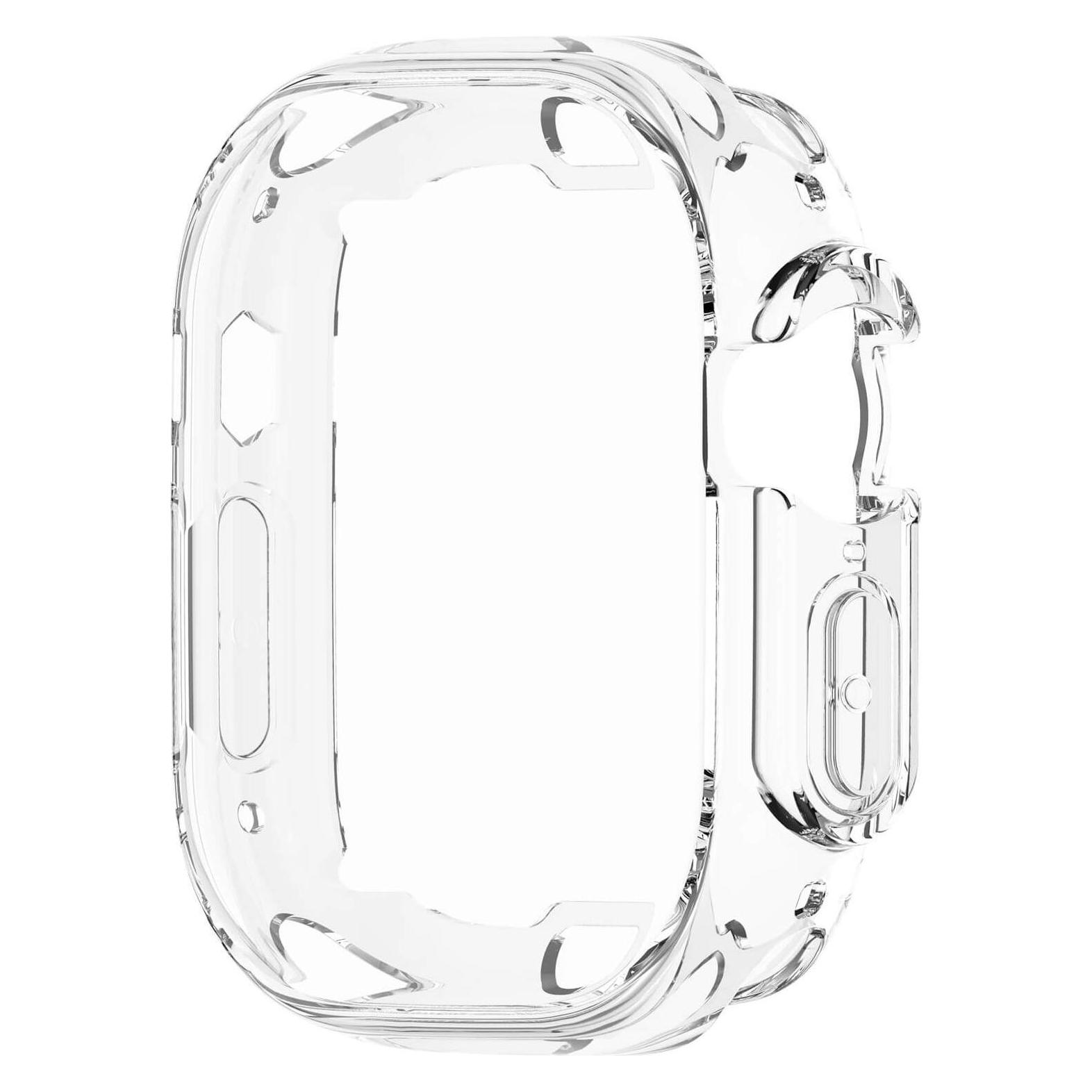 Cover-Discount Apple Watch 49mm - Gummi Schutz Case transparent (EDA003636701)