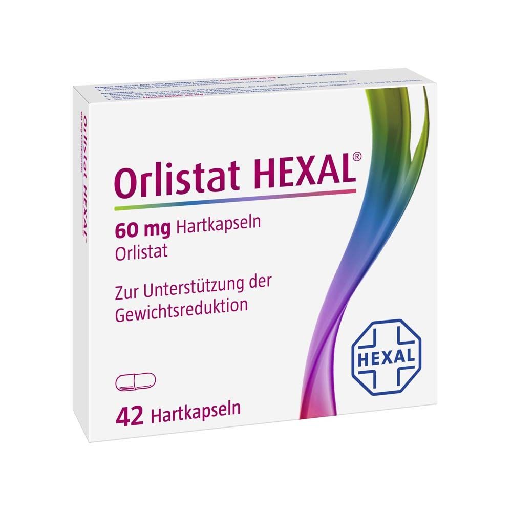 Orlistat Hexal 60 mg Hartkapseln 42 St