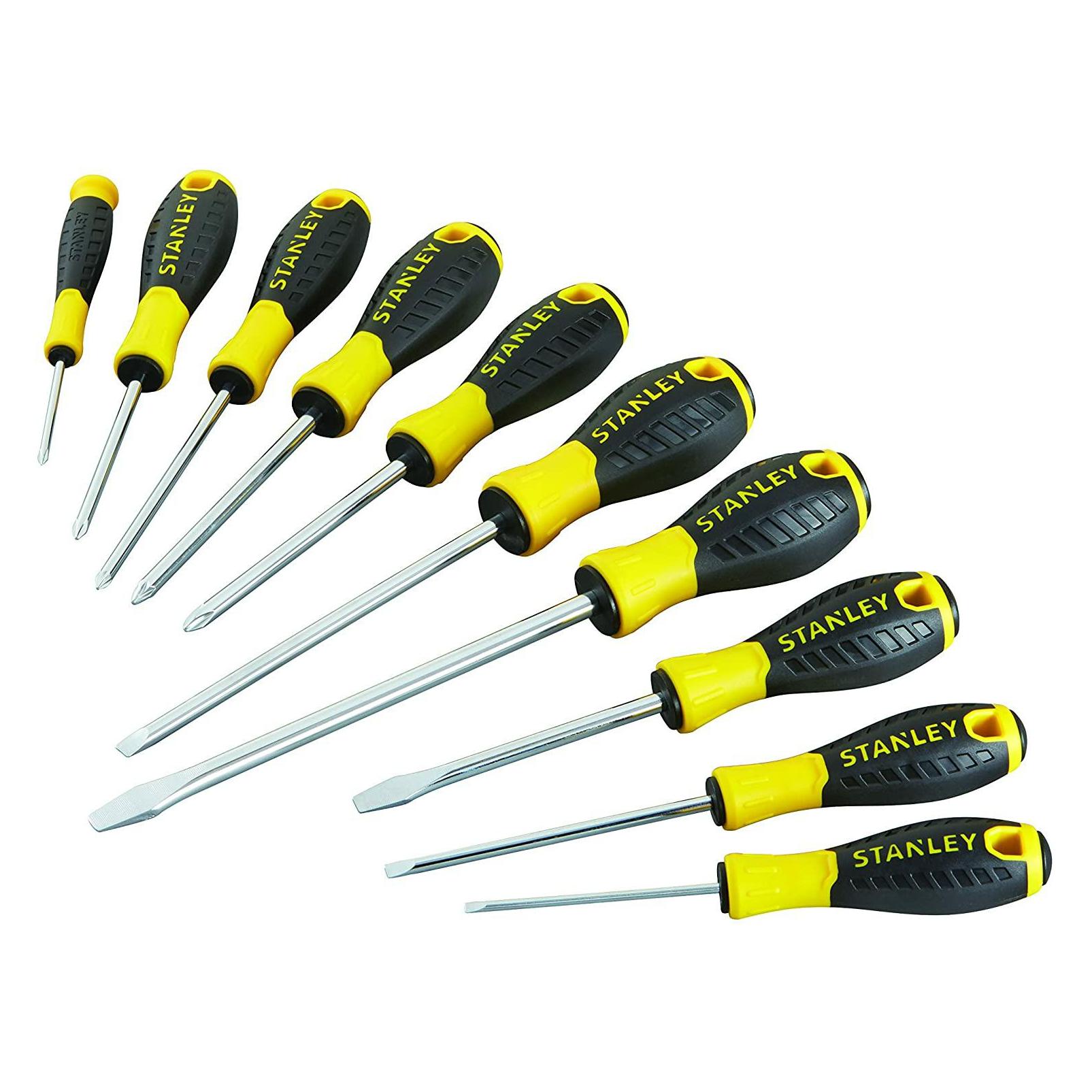 Stanley STHT0-60211 Handschraubendreher Set Standard-Schraubendreher (Phillipps-Kreuzschlitz (PH), Schlitz) (STHT0-60211)