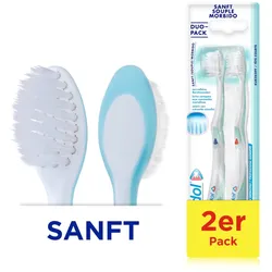 meridol Zahnbürste SANFT DUO-PACK 2 St Zahnbürste