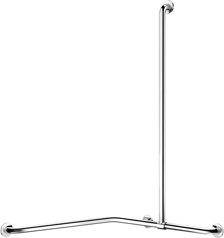 Delabie DUHA manchet met borgstif, verticaal verschuifbaar, diameter 32mm, verchroomd