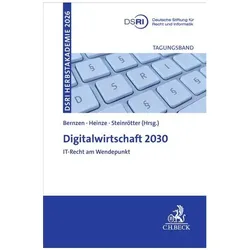 Digitalwirtschaft 2030, Fachbücher von Christian Heinze, Björn Steinrötter, Anna Bernzen