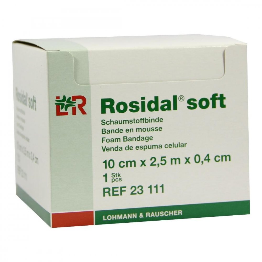 Lohmann & Rauscher GmbH & Co.KG Rosidal Soft Binde 10x0,4cmx2,5m 00886860