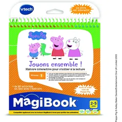 VTech MagiBook - Peppa Pig, jouons ensemble (Französisch, 2 - 5 Jahre)