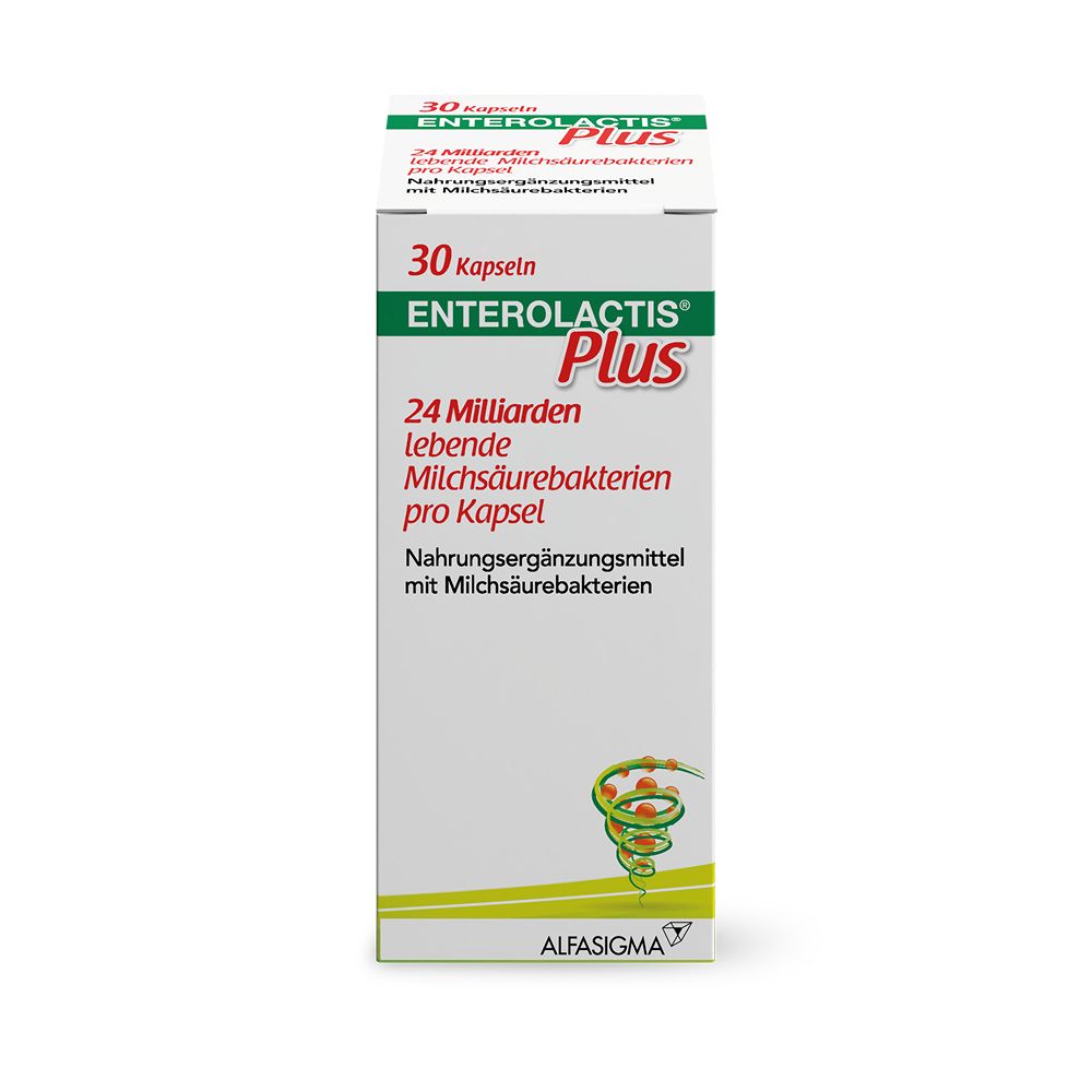 Enterolactis Plus Kapseln 30 St