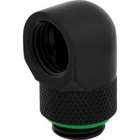 XF 90° Rotary Adapter Twin Pack, Verbindung schwarz, kompatibel mit CORSAIR XF Fittings