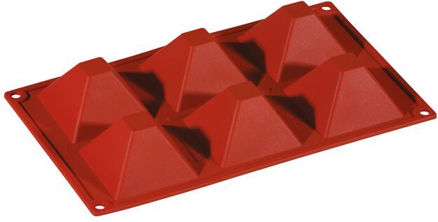 Paderno Stampo piramide 30 x 17,5 cm 6 pz