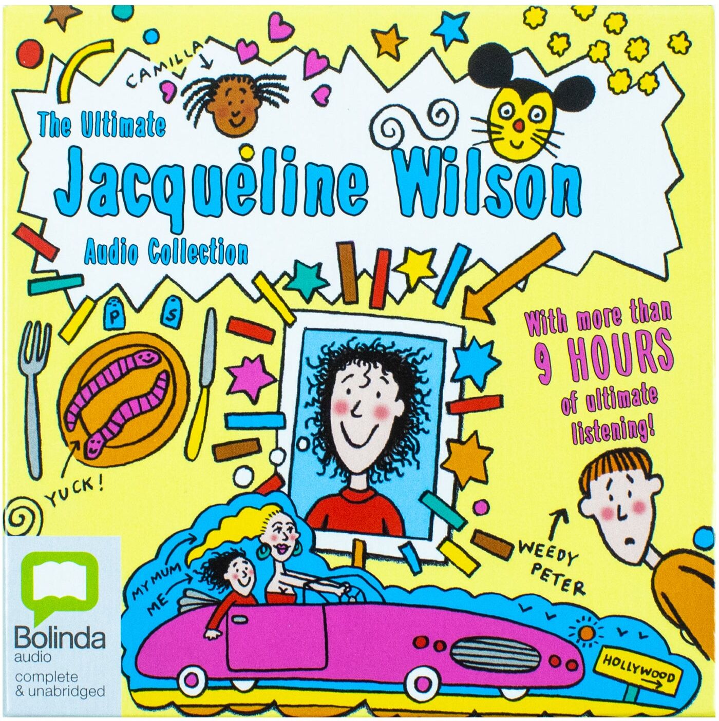 Bolinda Audio Books The Ultimate Jacqueline Wilson Audio 10 CDs Collection Includes 6 Stories