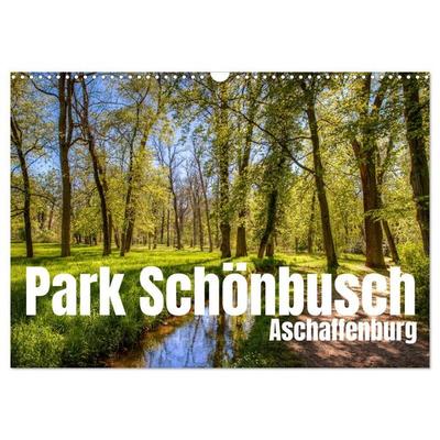 Park Schönbusch Aschaffenburg (Wandkalender 2026 DIN A3 quer), CALVENDO Monatskalender