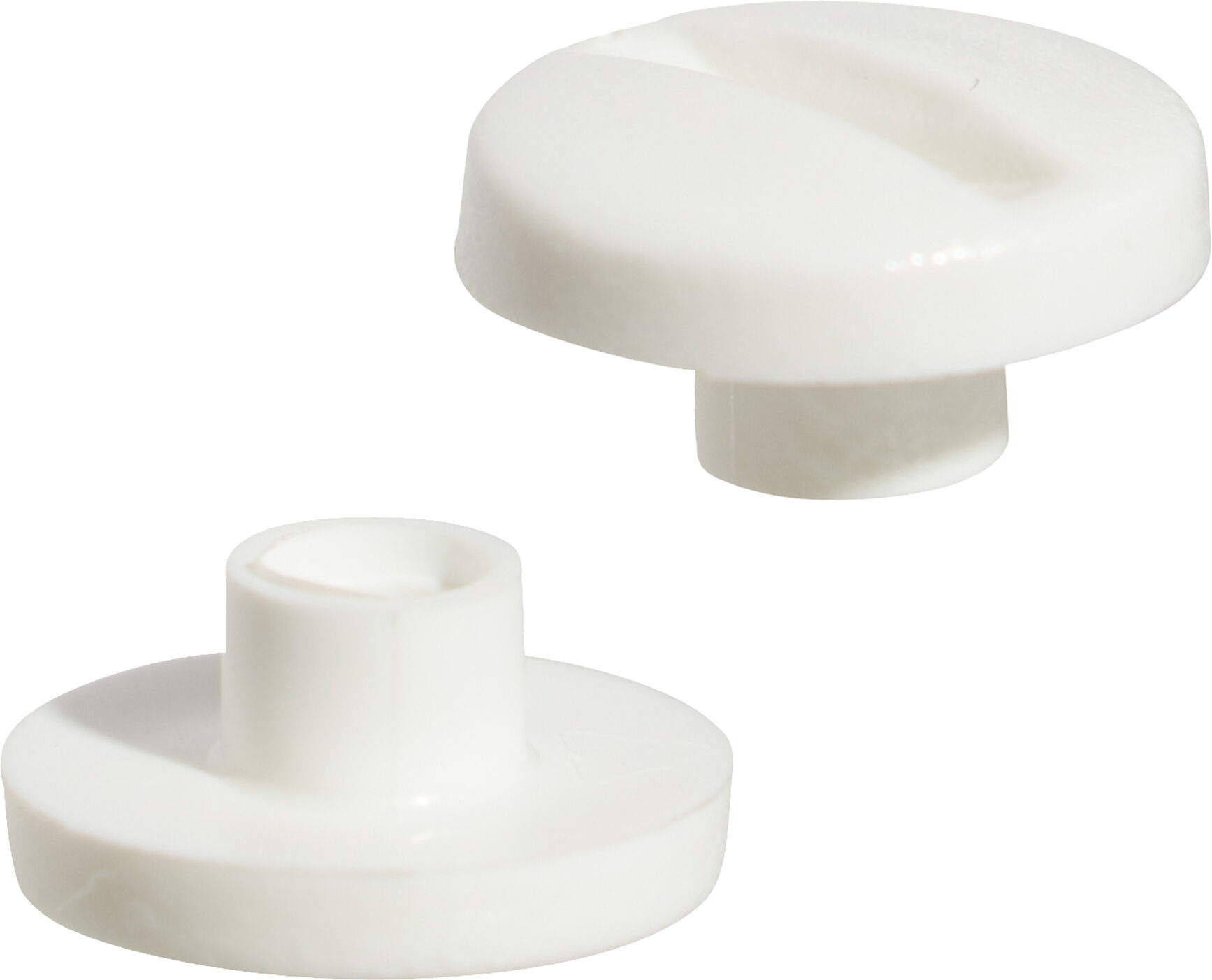 SPRINTIS 100 Unités - Vis reliures en plastique, blanc   5 mm, polyamide