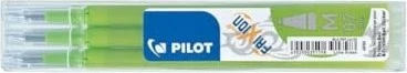 PILOT FriXion 07 / 0,35 mm - hellgrün - 3er-Pack