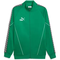 PUMA teamKING Anthem Trainingsjacke Herren 05 - sport green/puma white/puma black L