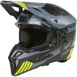 Oneal EX-SRS Hitchhiker V.24 Endurohelm - schwarz-grau-neongelb - XS (53/54)