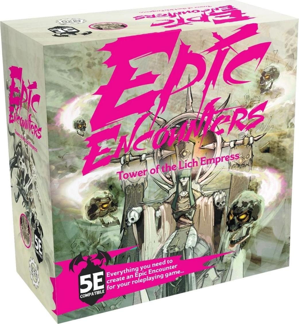 Steamforged Games Epic Encounters: Toren van de Lich-keizerin Miniaturen - Engelstalige editie