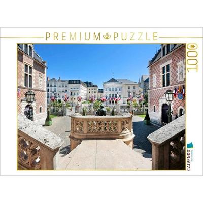 CALVENDO Puzzle Place de Létape | 1000 Teile Lege-Größe 64x48cm Foto-Puzzle für glückliche Stunden