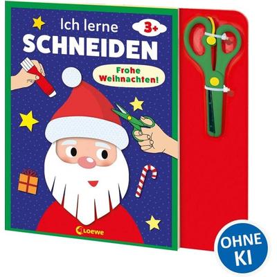 Ich lerne schneiden - Frohe Weihnachten!, Taschenbuch von , Loewe, 978-3-7432-1943-4