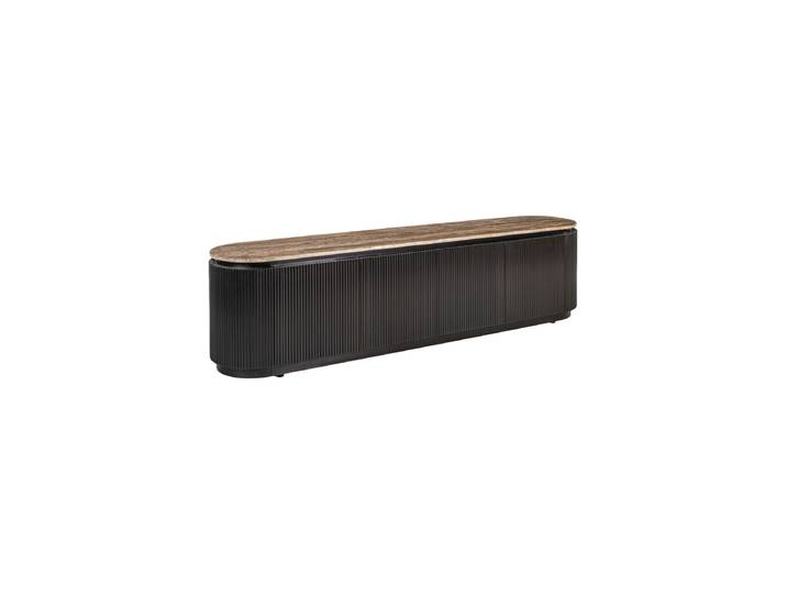 Grosses Design Lowboard „Russo“, 4-türig Braun Richmond Interiors