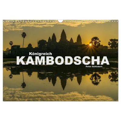 Königreich Kambodscha (Wandkalender 2026 DIN A3 quer), CALVENDO Monatskalender