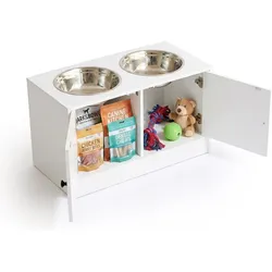 Relaxdays Hunde-Futterstation (200 cl), Futternapf