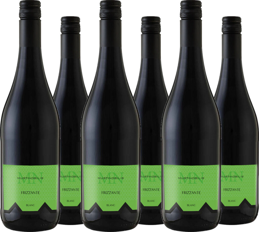 6er Vorteilspaket Frizzante Blanc 'Musti Nobilis'  DE ANGELI