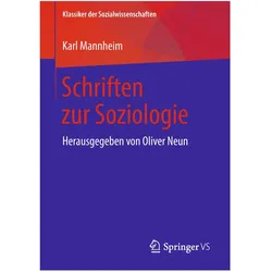 Schriften zur Soziologie, Fachbücher von Karl Mannheim